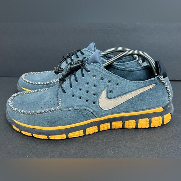 NOS Nike ACG Free 4.0 Considered Low Men\'s Size 10 Castlerock Grey Gold RARE main image 4